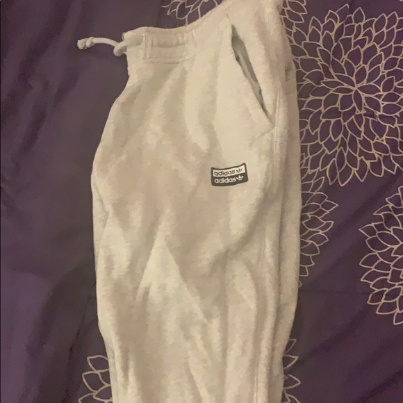 ADIDAS GREY SWEATS - Picture 3 of 5